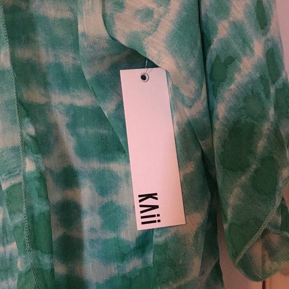 Kaii Tie 🍀 Dye Kimono - Picture 3 of 4
